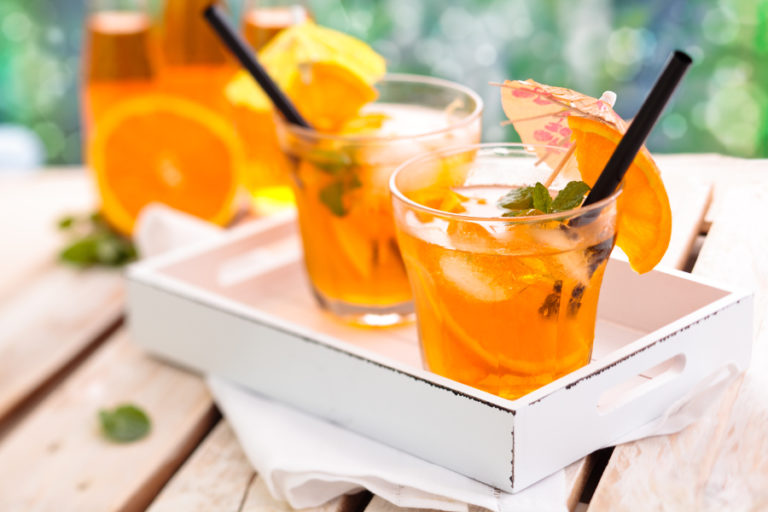 Cocktail mojito à l’orange sans alcool | Les Gourmandises de Nathalie
