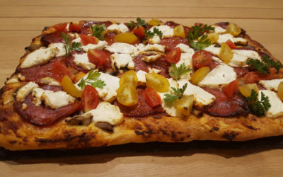 Pizza Chorizo & Chèvre Frais