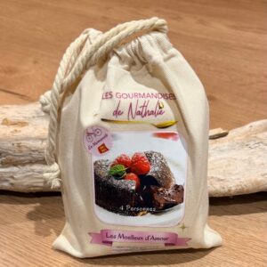 Les Moelleux au chocolat - Pochon culinaire avec ingrédients